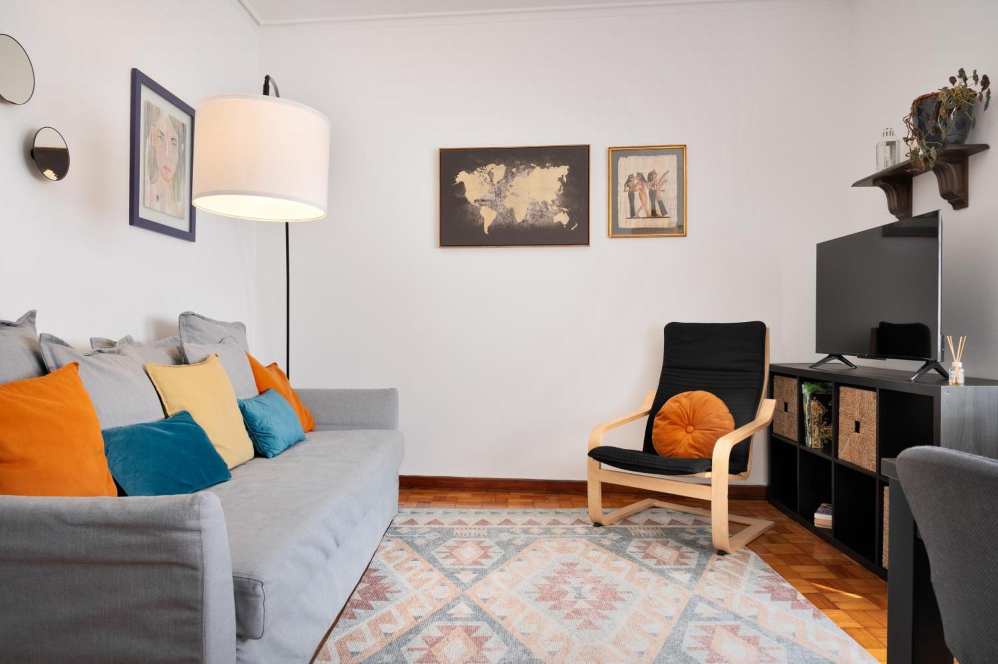 ! Luminous 2Br Top Floor ! Praca Da Republica Porto Buitenkant foto